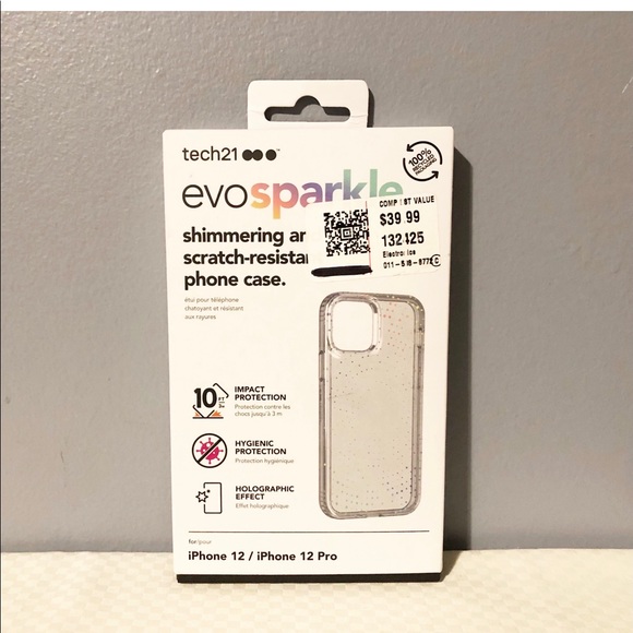 Tech21 - Evo Sparkle for Apple iPhone 12/12 Pro - Radiant,
New - Picture 3 of 4